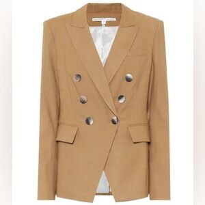 Veronica Beard Linen Blend Dickey Blazer Size Small